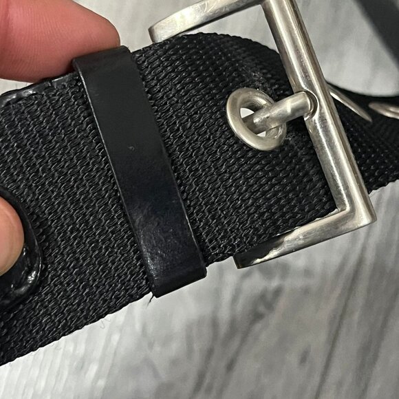 PRADA TESSUTO ZIP CROSSBODY BAG MADE IN ITALY VINTAGE NYLON - Picture 9 of 13